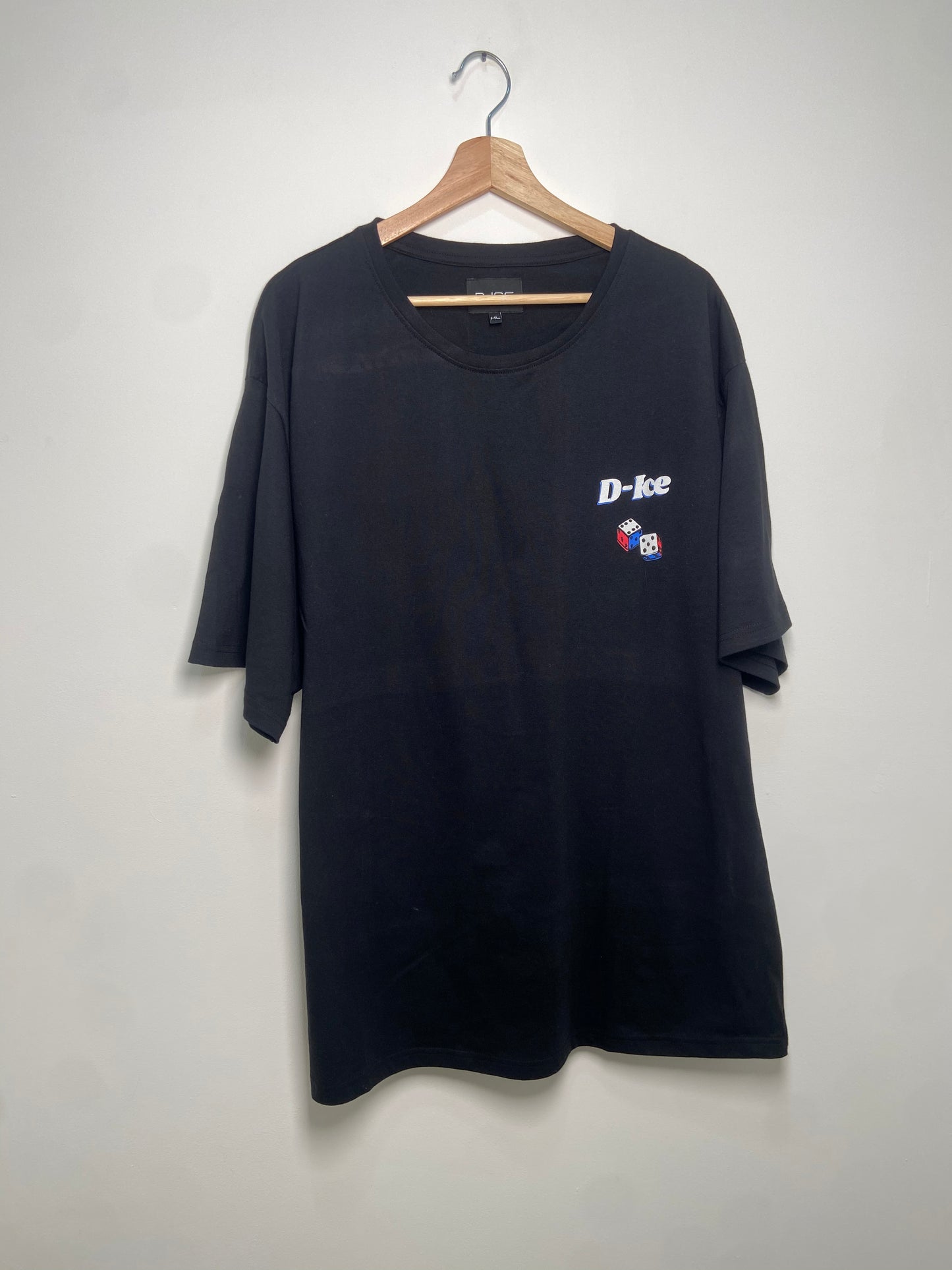 D-ICE Classic oversized T in Black