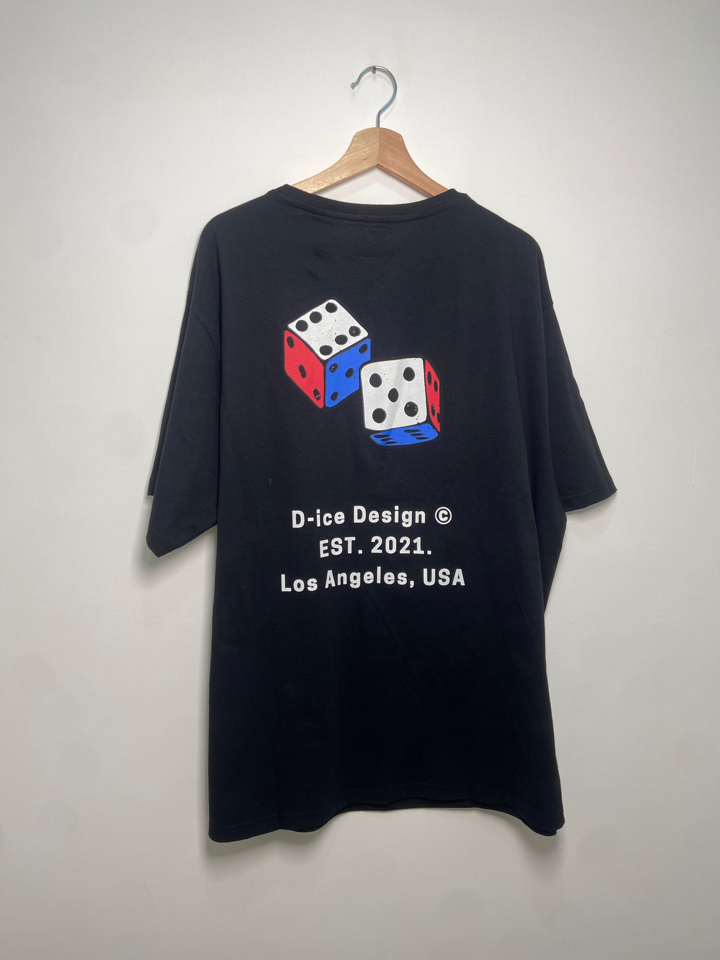 D-ICE Classic oversized T in Black