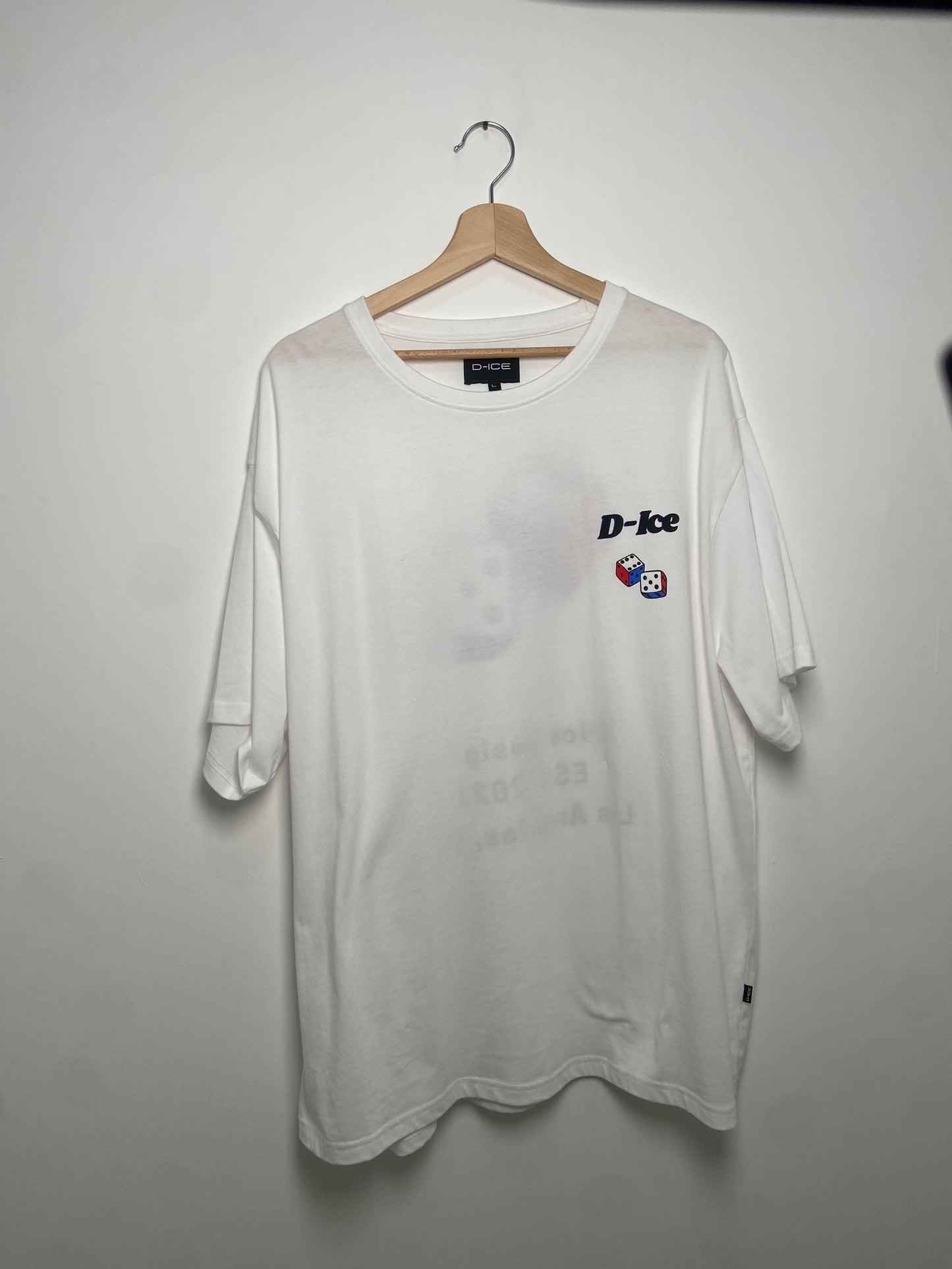 D-ICE Classic oversized T in White