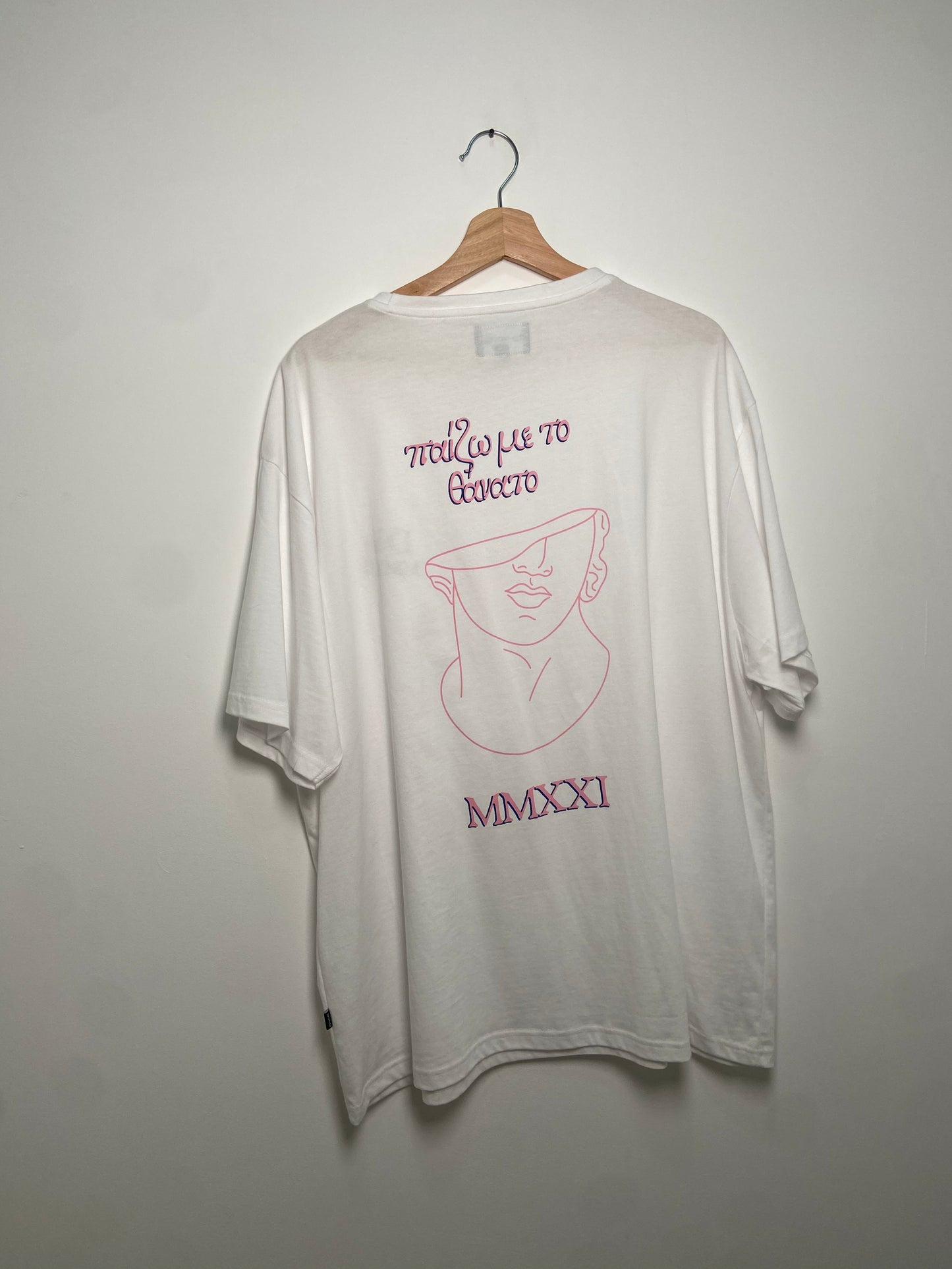 D-ICE MMXI oversized T in White