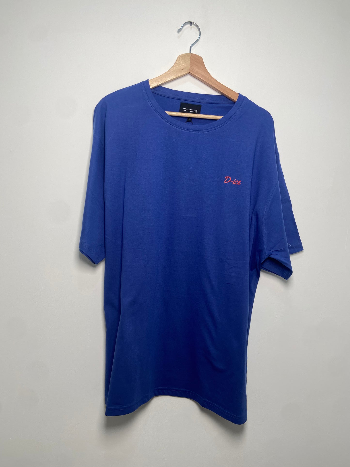 D-ICE Surf oversized T in Royal Blue
