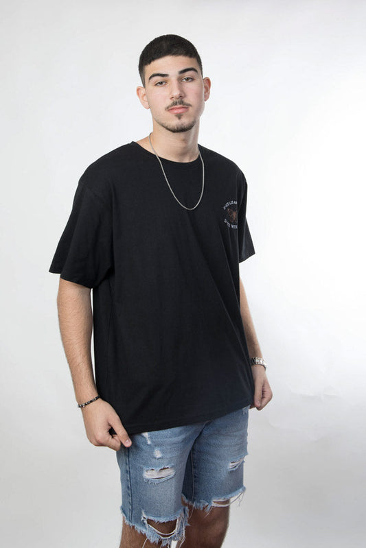 D-ICE Los Angeles oversized T in Black