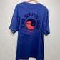 D-ICE Surf oversized T in Royal Blue