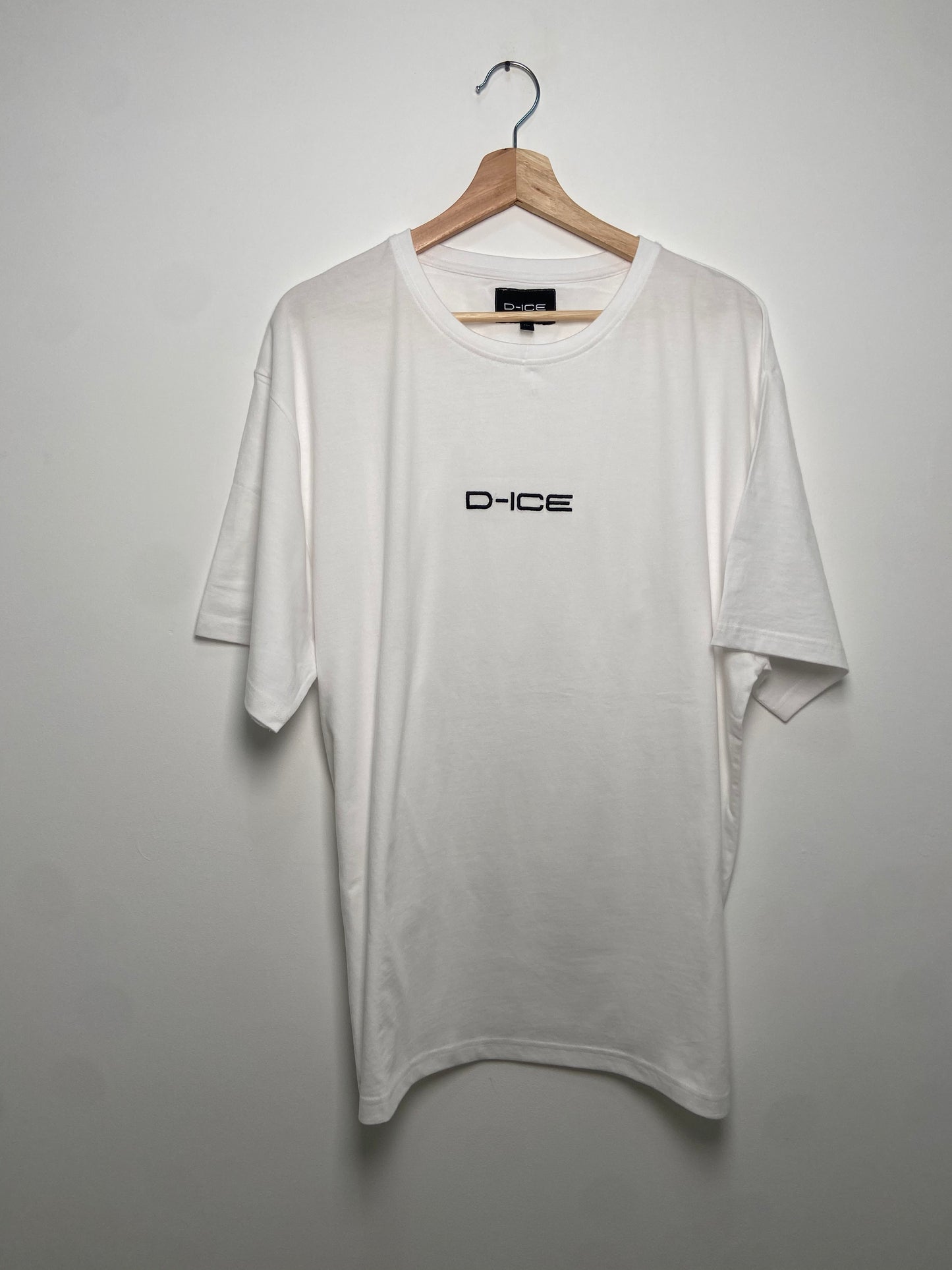 D-ICE Logo oversized T in White